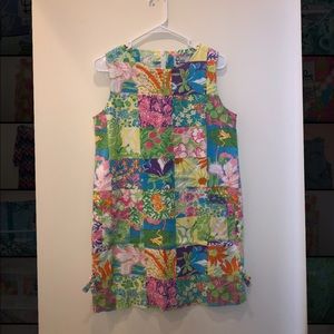 Vintage lilly Pulitzer patchwork dress
